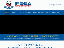 Tablet Screenshot of ifsea.org